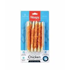 מזון Wanpy לכלבים בעוף רוהייד טוויסטס - 85 גרם