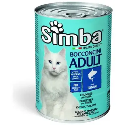 שימורי סימבה לחתולים בטעם טונה