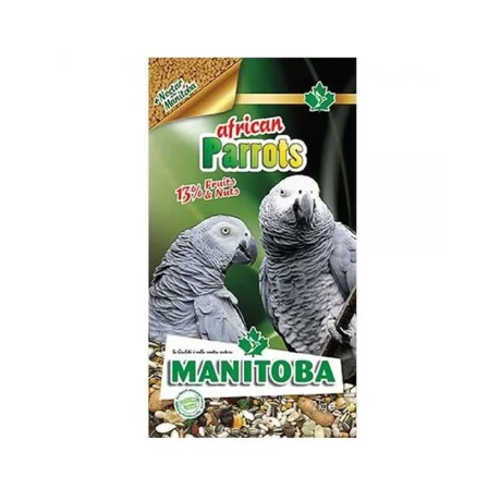 מזון יבש לתוכים אפריקאיים Manitoba 2 ק"ג