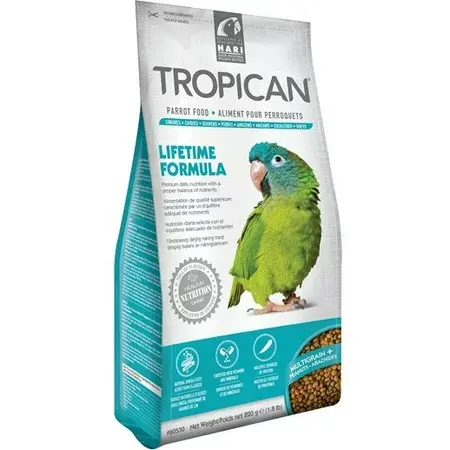 גרגירי Tropican Lifetime לתוכים טרופיים