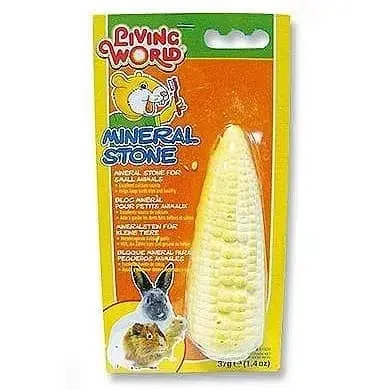 קוביות מינרלים צהובות Living World לארנבות ואוגרים