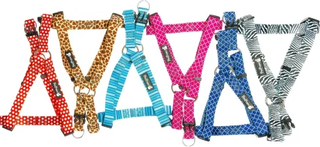 רתמת בד צבעונית מ-Pets Project מידה XS