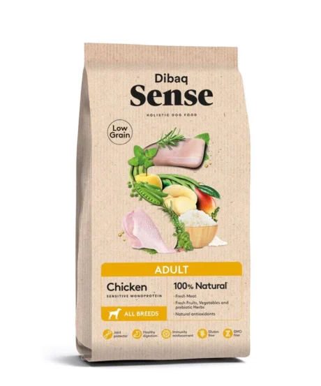 Sense בטעם עוף לכלבים בוגרים 12 ק"ג