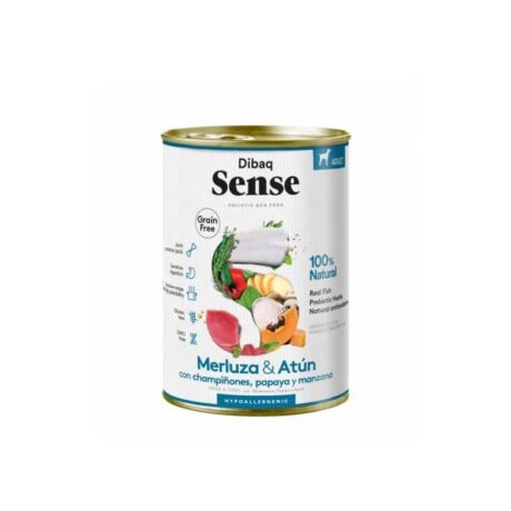 שימורי Sense לכלבים בטעם מרלוזה וטונה