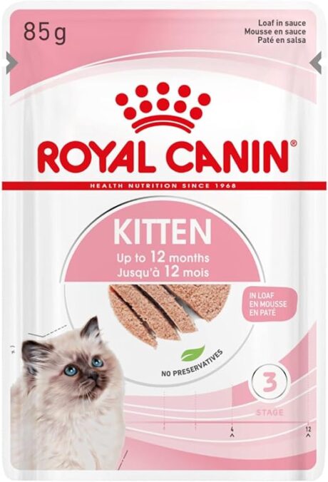 Royal Canin Gravy Kitten Instinctive 85 Gm Pouches Wet Food