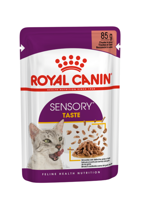 Royal Canin Sensory Taste In Gravy Adult Pouches Wet Cat Food 85gm