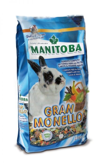 מזון Gran Mungilo למכרסמים ובמיוחד לארנבים 1kg