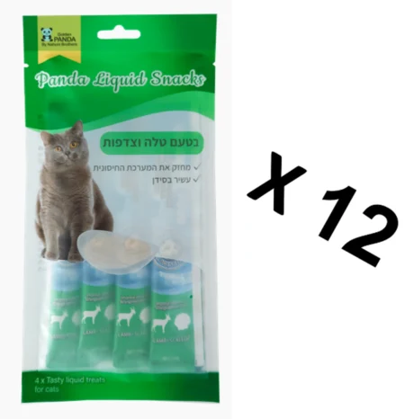 panda חטיפי חתולים 80 גרם מקלות נוזליים