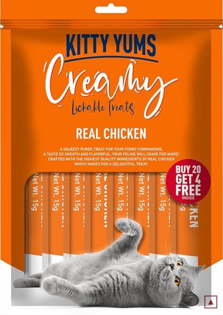 חטיפי kitty yums 75 גרם לחתולים