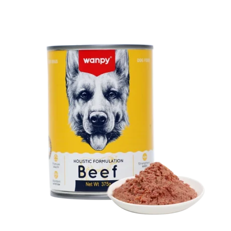 wanpy 375 גרם מזון רטוב לכלבים בוגרים